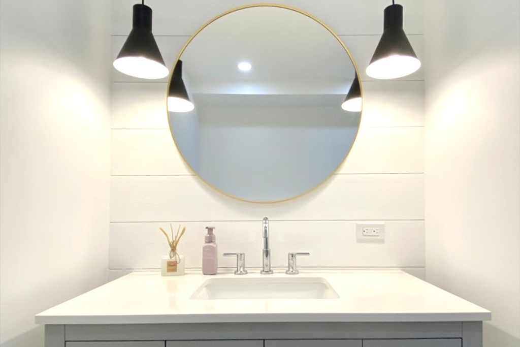 floating vanity installation Fairfield CT