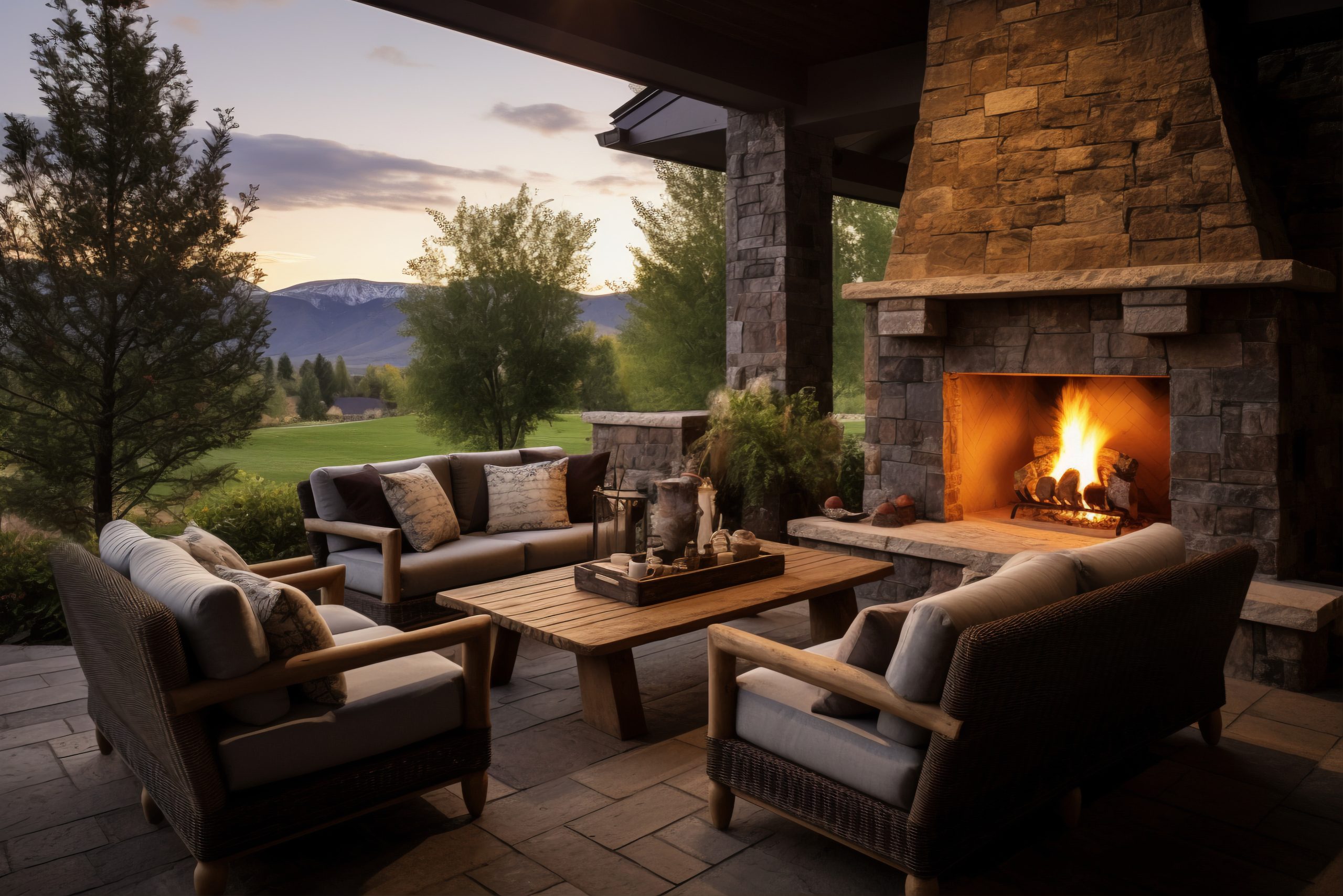 modern outdoor living spaces