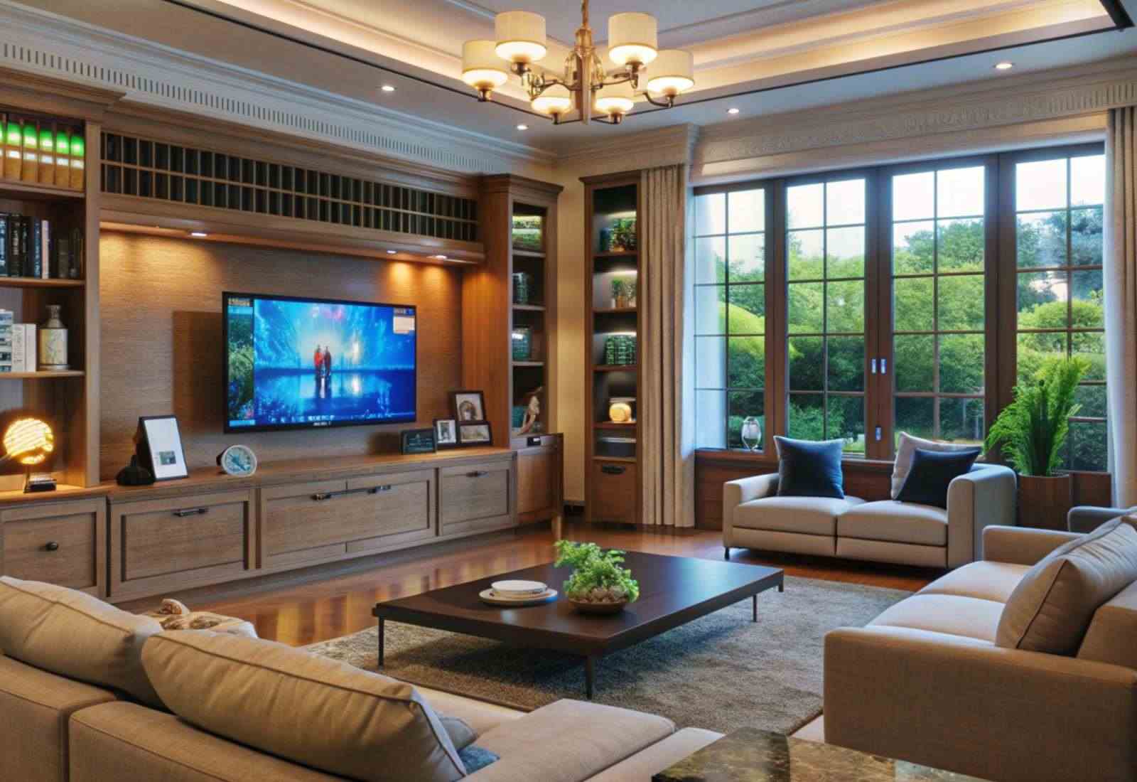 Custom living room