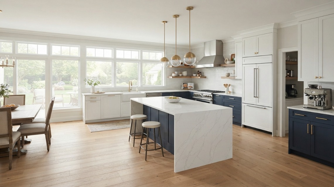 finished luxury kitchen