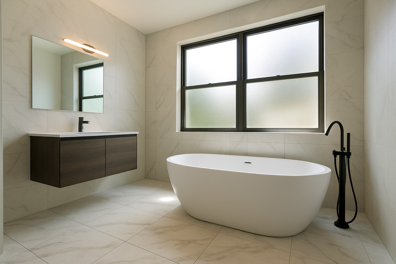 master bathroom